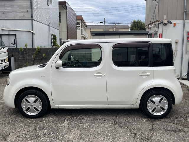 日産 キューブ 1.5 15X Vセレクション 1年保証 新品シートカバーナビ