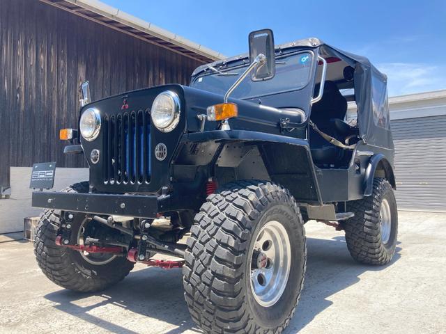三菱 ジープ 2.6 4WD キャンバストップ J57改 2600cc の中古車詳細
