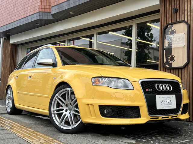 RS4アバント 4.2 4WD 右H&6MT ガラスSR 走行3万K台