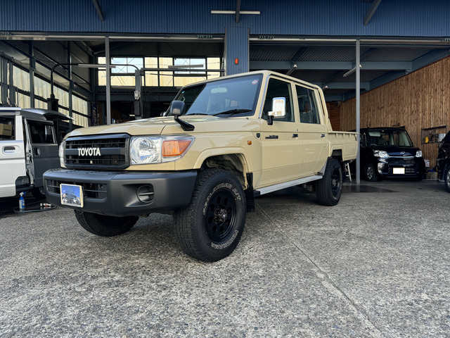 中古車 トヨタ ランドクルーザー70 ピックアップ 4.0 4WD 30thanniversary純正ホイル の中古車詳細 (41,370km,  ベージュ, 静岡県, 610万円) | 中古車情報・中古車検索なら【車選びドットコム（車選び.com）】