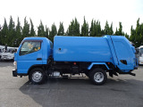 極東 形式:GB67-830D-S 製番:13R100159M 容積:6.7m3 積載荷重中心位置、荷箱中心位置より1.450m