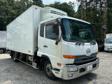 クオン 冷凍車 4tワイド 冷凍車 エアサス 格納ゲート