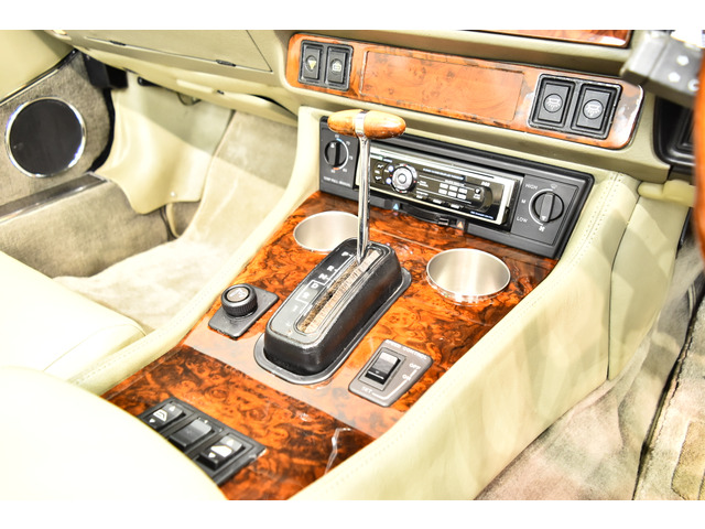 ジャガー XJコンバーチブル XJ-S V12 D車 黒幌 ベージュ革 15AW 右H の