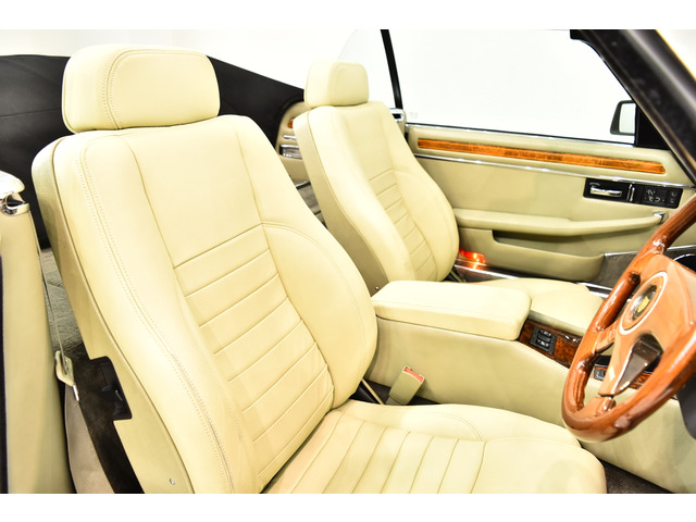 ジャガー XJコンバーチブル XJ-S V12 D車 黒幌 ベージュ革 15AW 右H の