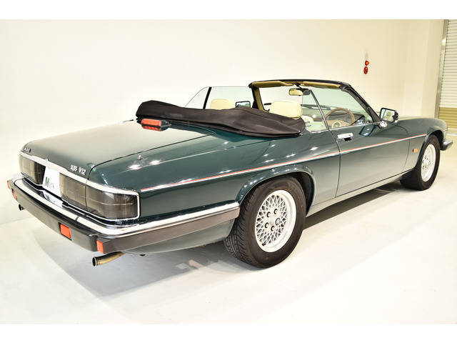 ジャガー XJコンバーチブル XJ-S V12 D車 黒幌 ベージュ革 15AW 右H の