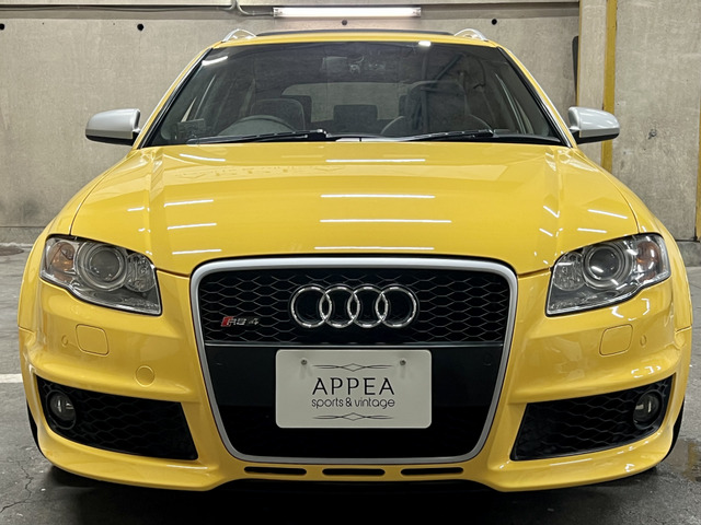 中古車 アウディ RS4アバント 4.2 4WD 右H&6MT ガラスSR 走行3万K台 の中古車詳細 (36,000km, イモライエロー,  東京都, 785万円) | 中古車情報・中古車検索なら【車選びドットコム（車選び.com）】