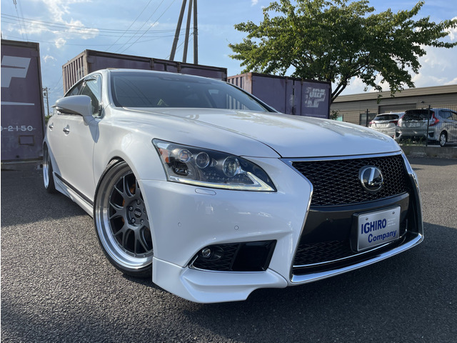 中古車 レクサス LS 460 バージョンL ☆Fスポーツ仕様☆エアサス☆サンルーフ の中古車詳細 (97,000km, パールホワイト, 宮城県,  249万円) | 中古車情報・中古車検索なら【車選びドットコム（車選び.com）】