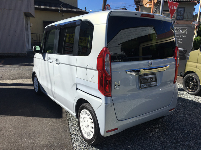 中古車 ホンダ N-BOX L ターボ モデューロアルミホイール の中古車詳細 (21,516km, ライトブルーパール, 静岡県, 144万円) |  中古車情報・中古車検索なら【車選びドットコム（車選び.com）】