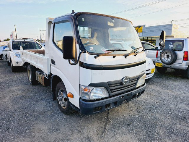 中古車 日野 デュトロ 2t ダンプ 5MT の中古車詳細 (78,183km, ホワイト, 茨城県, 132万円) |  中古車情報・中古車検索なら【車選びドットコム（車選び.com）】