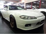 S15シルビア後期モデルスペックRLパッケージ&SR20DETターボエンジン純正6MTミッション&DampersインタークーラーRAYSアルミワイドフェンダー他装備充実ライトチューン仕様車が入庫しました