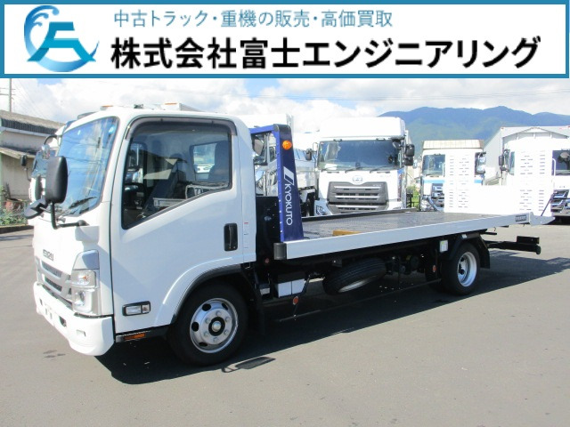 エルフ  3t積載車 極東 フラトップ