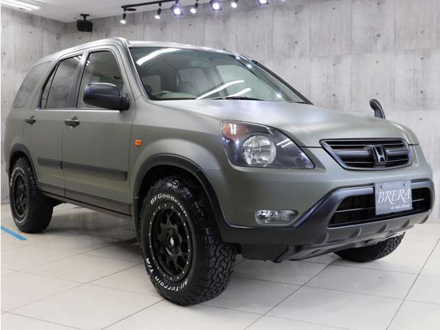 中古車 ホンダ CR-V 2.0 パフォーマ iL 4WD 新品AW&新品MTタイヤ の中古車詳細 (50,000km, 緑黒II, 神奈川県,  112万円) | 中古車情報・中古車検索なら【車選びドットコム（車選び.com）】