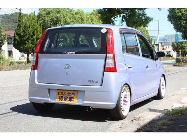 ダイハツ ミラ L 車高調 塗装済ホイル フルストレート の中古車詳細