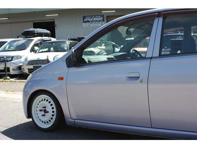 車高調 ダイハツ ミラ ダイハツ ミラ L 車高調 塗装済ホイル フルストレート の中古車詳細