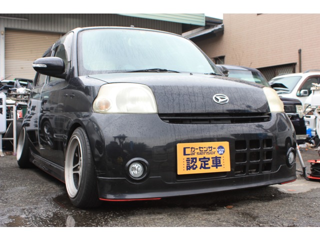 中古車 ダイハツ エッセ カスタム 鬼キャン&車高調 5MT 1オフマフラー の中古車詳細 (118,000km, 黒, 兵庫県, 59.8万円) |  中古車情報・中古車検索なら【車選びドットコム（車選び.com）】