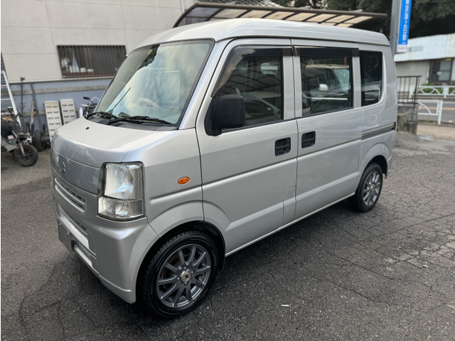 早い物勝ち！即乗り可！ da64v 劣っ エブリーバン 4wd 山梨から 車検取り立て