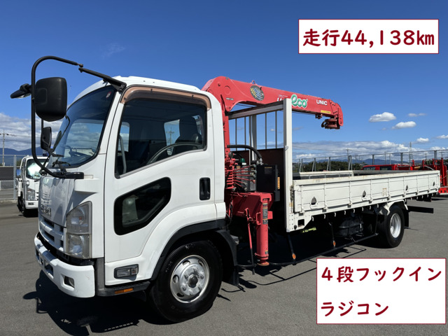 中古車 いすゞ フォワード 4段クレーン車 4tトラック の中古車詳細 (44,138km, ホワイト, 群馬県, 385万円) |  中古車情報・中古車検索なら【車選びドットコム（車選び.com）】