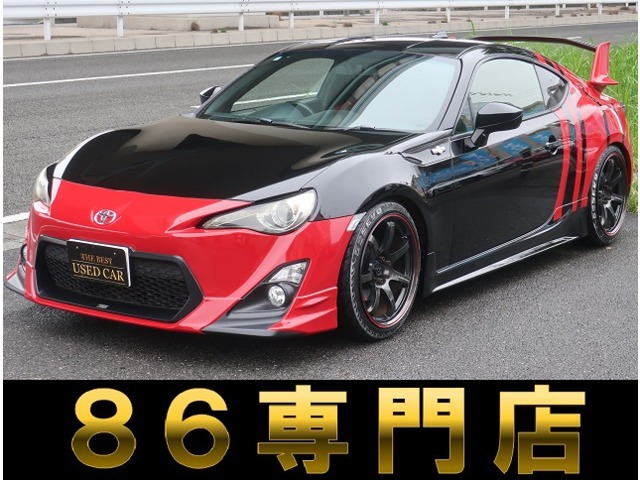 86 2.0 GT 6MT・TRDエアロ・Dampers・マフラー・ナビ