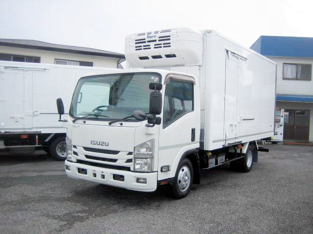 エルフ  2tロングワイド中温冷凍車・2室式