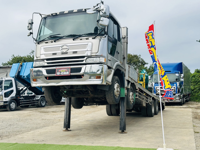 スーパードルフィン トラック プロフィア 重機運搬 ロングジャッキ