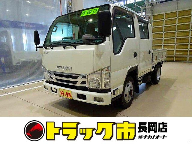 中古車 いすゞ エルフ 3.0 ダブルキャブ フルフラットロー ディーゼル 4WD 1.5t Wタイヤ Wキャブ の中古車詳細 (47,489km,  ホワイト, 新潟県, 403.7万円) | 中古車情報・中古車検索なら【車選びドットコム（車選び.com）】