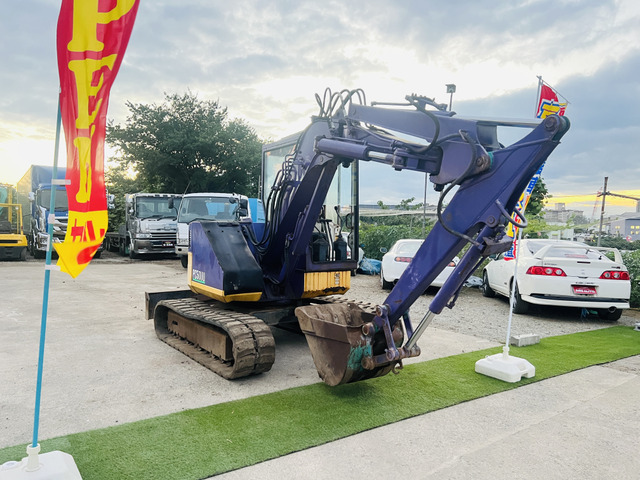 四日市発☆KOMATSUコマツ PC50UU-1 油圧式パワーショベル 鉄キャター