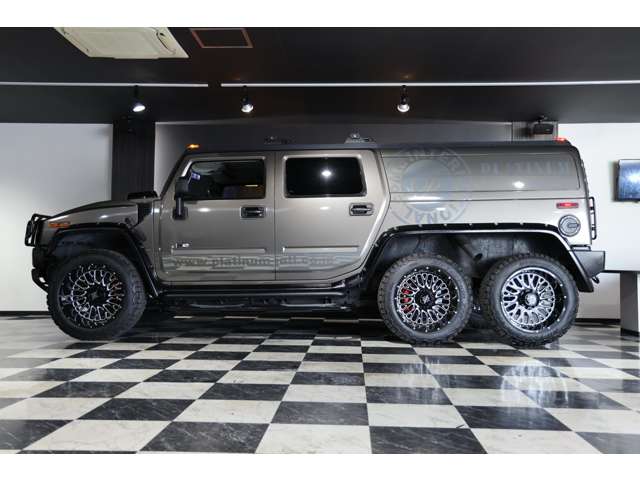 ハマー H2 ラグジュアリーパッケージ 4WD 後期モデル 6輪ビルド フル