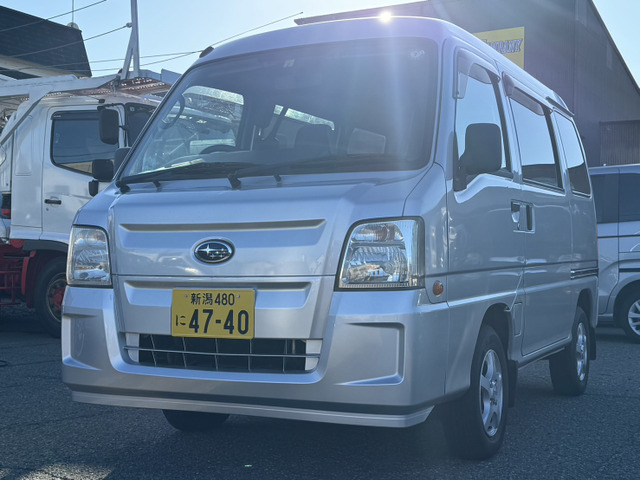 中古車 スバル サンバー トランスポーター 4WD 車検残R7.2/PW/キーレス の中古車詳細 (83,900km, シルバー, 新潟県,  56.1万円) | 中古車情報・中古車検索なら【車選びドットコム（車選び.com）】