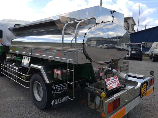 いすゞ フォワード タンクローリー 4トン ステンレス 2層4KL Bカメラ