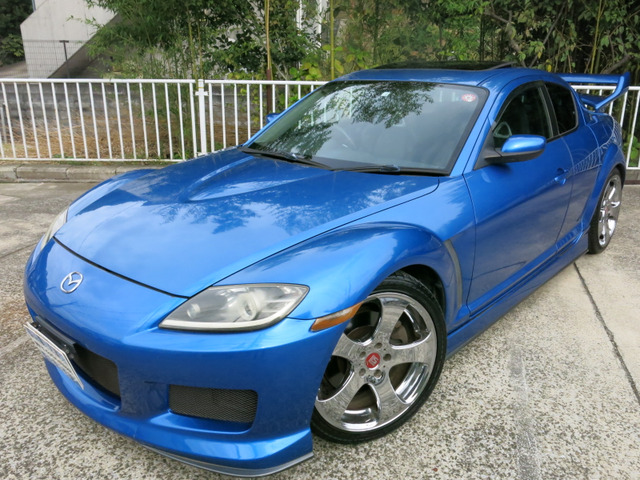 RX-8 タイプE 禁煙車 フルエアロ サンルーフ キーレス