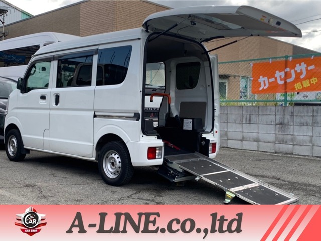 NV100クリッパー チェアキャブ ハイルーフ 車いす移動車 電動ウインチ リモコン付