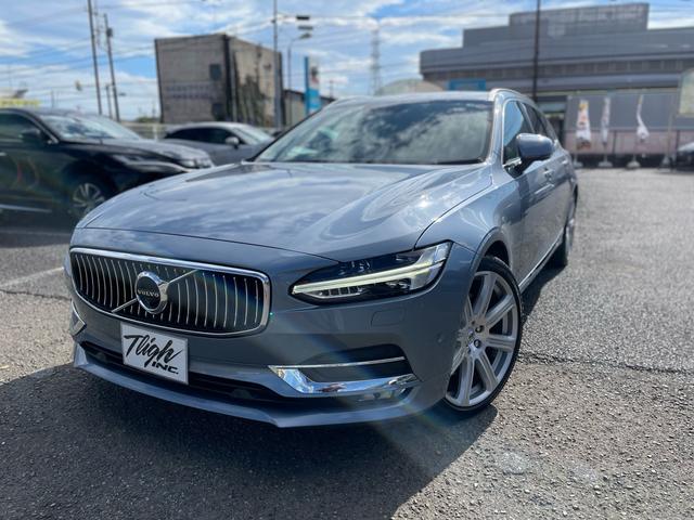 V90 T6 AWD インスクリプション 4WD 車検R8年10月 721マッセルブルー