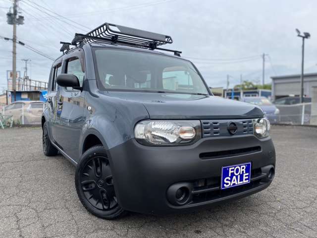 日産 キューブ 1.5 15X 全塗装/ルーフキャリア/ルーフラック の中古車