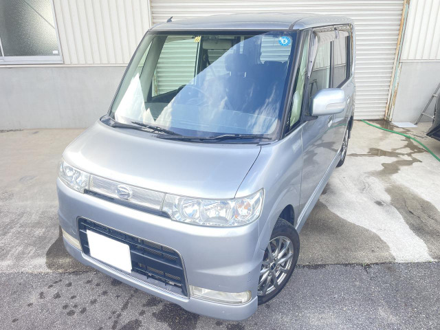 中古車 ダイハツ タントカスタム X ユーザー買取、社外マフラー、社外ナビ の中古車詳細 (86,000km, シルバー, 兵庫県, 11.8万円)  | 中古車情報・中古車検索なら【車選びドットコム（車選び.com）】