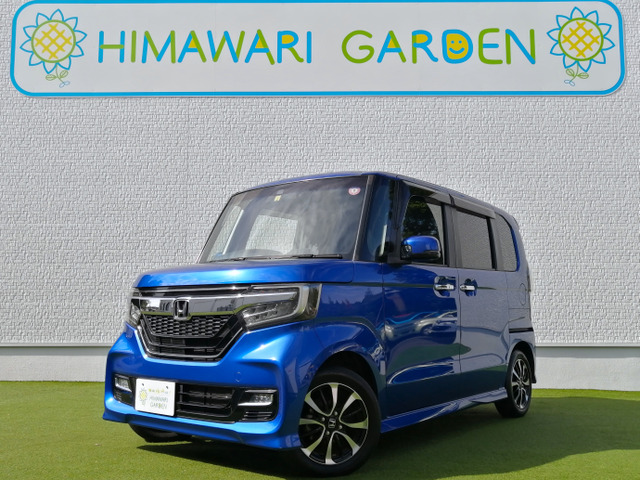 N-BOXカスタム G L ホンダセンシング 9インチナビ/片側電動/スマ鍵/ETC