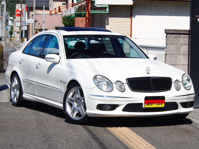 Eクラス AMG E55 本革・サンルーフ・PTS