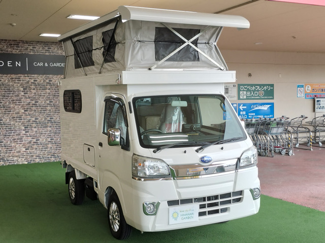 中古車 スバル サンバートラック TB ポップアップルーフ/サブBT/2層ベット の中古車詳細 (18,200km, ホワイト, 京都府,  264.1万円) | 中古車情報・中古車検索なら【車選びドットコム（車選び.com）】