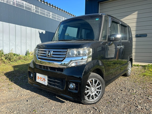 N-BOX  カスタムG 4WD 4WD ETC 社外アルミ 純正ナビ