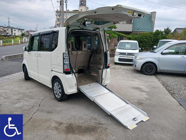 N-BOX+ G Lパッケージ 福祉車両 スローパー 電動ウインチ