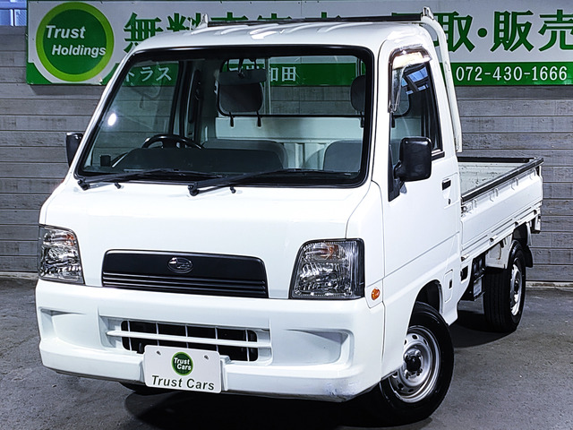 中古車 スバル サンバートラック TB の中古車詳細 (75,299km, ホワイト, 大阪府, 23万円) |  中古車情報・中古車検索なら【車選びドットコム（車選び.com）】