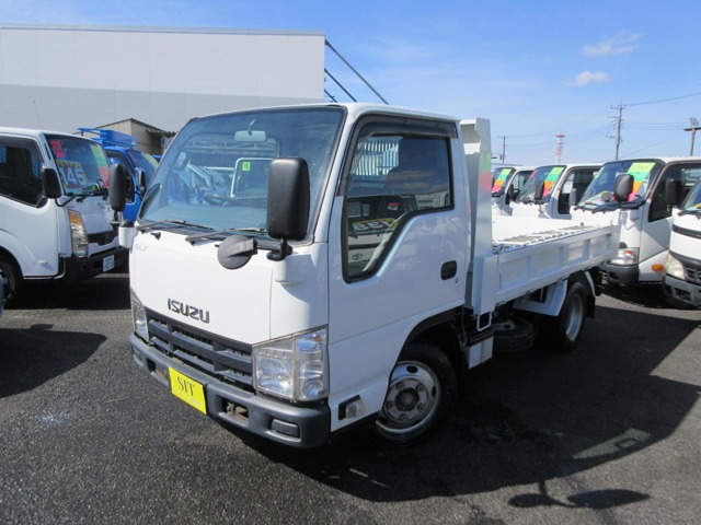 エルフ 3.0 強化ダンプ フルフラットロー ディーゼル ダンプ 2000㎏ ダブル 2WD
