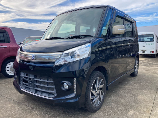 中古車 スズキ スペーシアカスタム J スタイル シートヒーター ドラレコ前後 の中古車詳細 (62,200km, ブルーイッシュブラックパール3,  佐賀県, 73万円) | 中古車情報・中古車検索なら【車選びドットコム（車選び.com）】