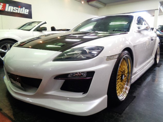 中古車 マツダ RX-8 タイプS タイプS後期型AUTOEXEフルエアロ の中古車詳細 (74,000km, スノーフレイクホワイトパールマイカ,  大阪府, 137万円) | 中古車情報・中古車検索なら【車選びドットコム（車選び.com）】