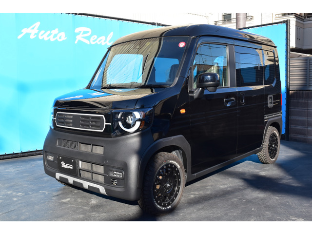 中古車 ホンダ N-VAN +スタイル ファン ターボ エアロカスタム 純正ナビ ETC の中古車詳細 (17,000km, ブラック, 大阪府,  195万円) | 中古車情報・中古車検索なら【車選びドットコム（車選び.com）】