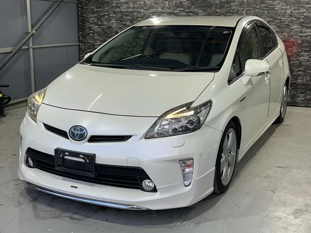 中古車 トヨタ プリウス 1.8 G ツーリングセレクション レザー