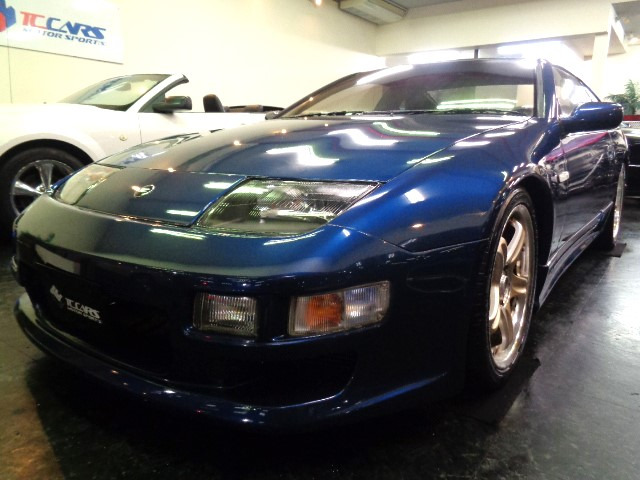 中古車 日産 フェアレディZ 3.0 300ZX ツインターボ 2by2 Tバールーフ 300ZXツインターボ2by2TバーRF の中古車詳細  (115,100km, ダークブルーグラファイトパール, 大阪府, 187万円) | 中古車情報・中古車検索なら【車選びドットコム（車選び.com）】