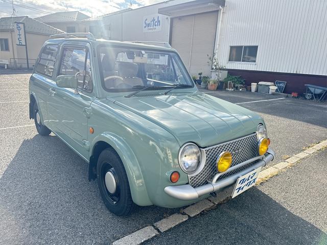 パオ 1.0 ベースグレード ドライブレコーダー AT ルーフレール