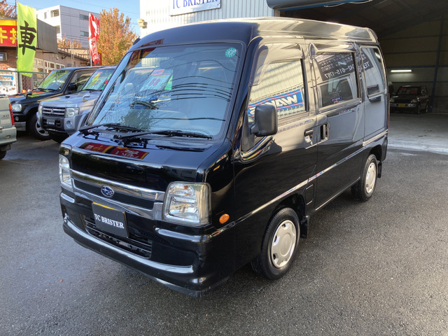 中古車 スバル サンバーディアス ベースグレード 4WD パートタイム4WD・5速・4ナンバー貨物 の中古車詳細 (66,500km, ブラック,  東京都, 61万円) | 中古車情報・中古車検索なら【車選びドットコム（車選び.com）】