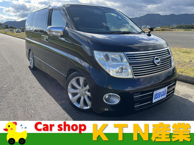 中古車 日産 エルグランド ローダウン/後席モニター/両側電動スラ/ の中古車詳細 (230,000km, ブラック, 静岡県, 50万円) |  中古車情報・中古車検索なら【車選びドットコム（車選び.com）】