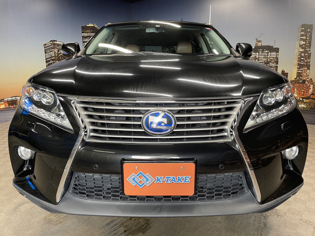 中古車 レクサス RX 450h バージョンL 禁煙車 後期型 茶本革シート の 